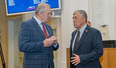 Заседание Законодательного Собрания Оренбургской области 